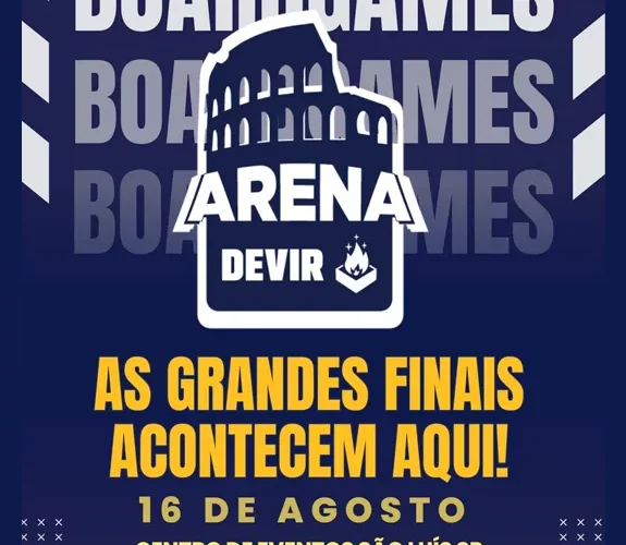 Arena Devir 2025: Prepare-se para a maior reunião de jogos de mesa!