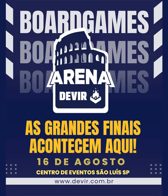 Arena Devir 2025: Prepare-se para a maior reunião de jogos de mesa!