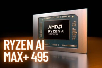 Novo AMD Ryzen AI Max+ 495 aparece em testes: performance 10% superior ao Max+ 395 e compatível com até 192GB de RAM
