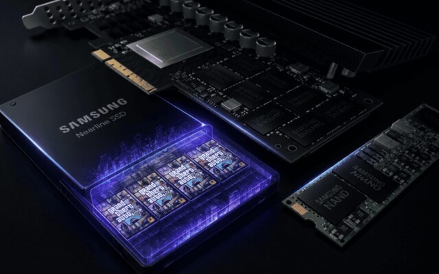 Samsung desenvolve SSDs de 1 PB que podem guardar uma infinidade de jogos, incluindo GTA V