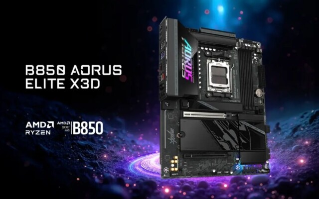 Gigabyte apresenta a placa-mãe B850 AORUS Elite X3D, equipada com Turbo Mode 2.0 para processadores Ryzen X3D